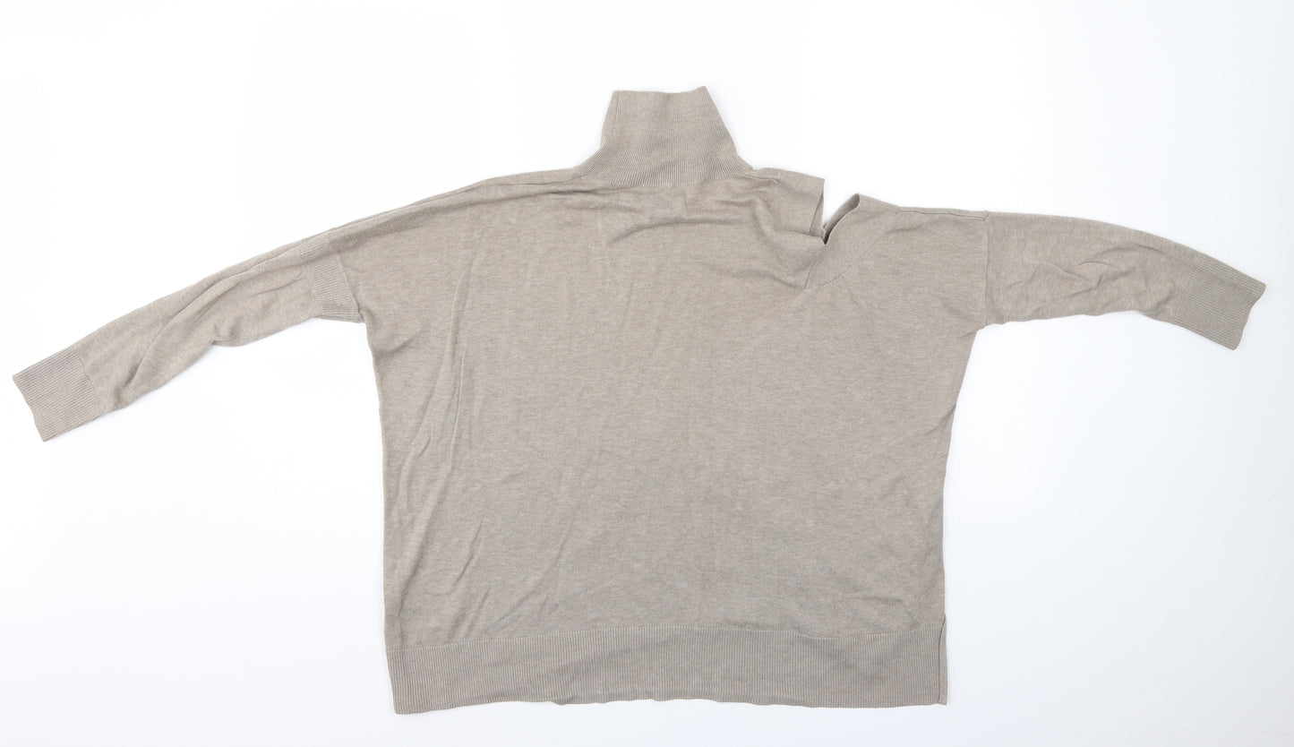 AllSaints Womens Brown   Pullover Jumper Size XS