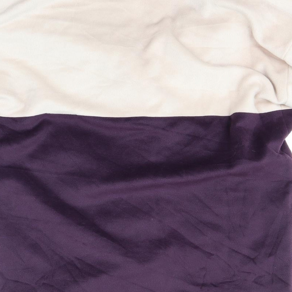 Nameless Womens Purple   Overcoat Coat Size S