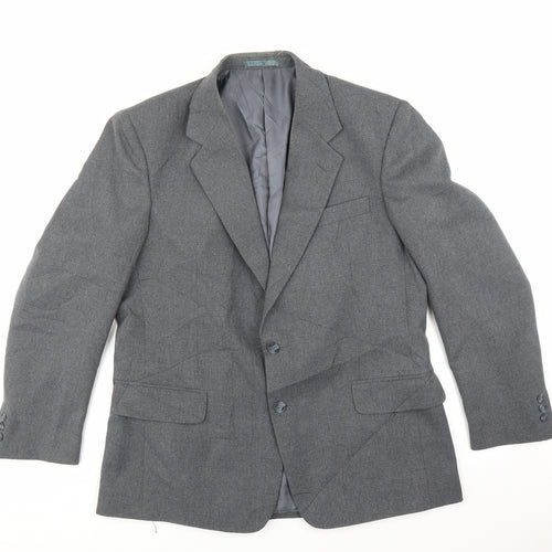 MC Mens Grey   Jacket Suit Jacket Size 42