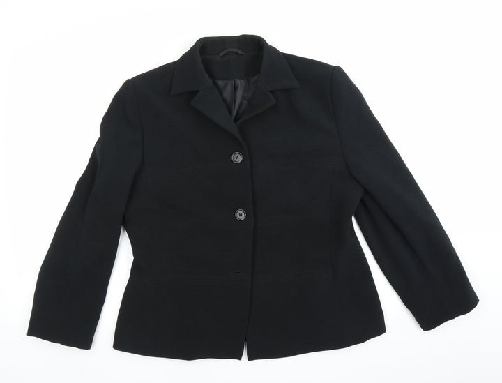 Etam Womens Black   Jacket  Size 14