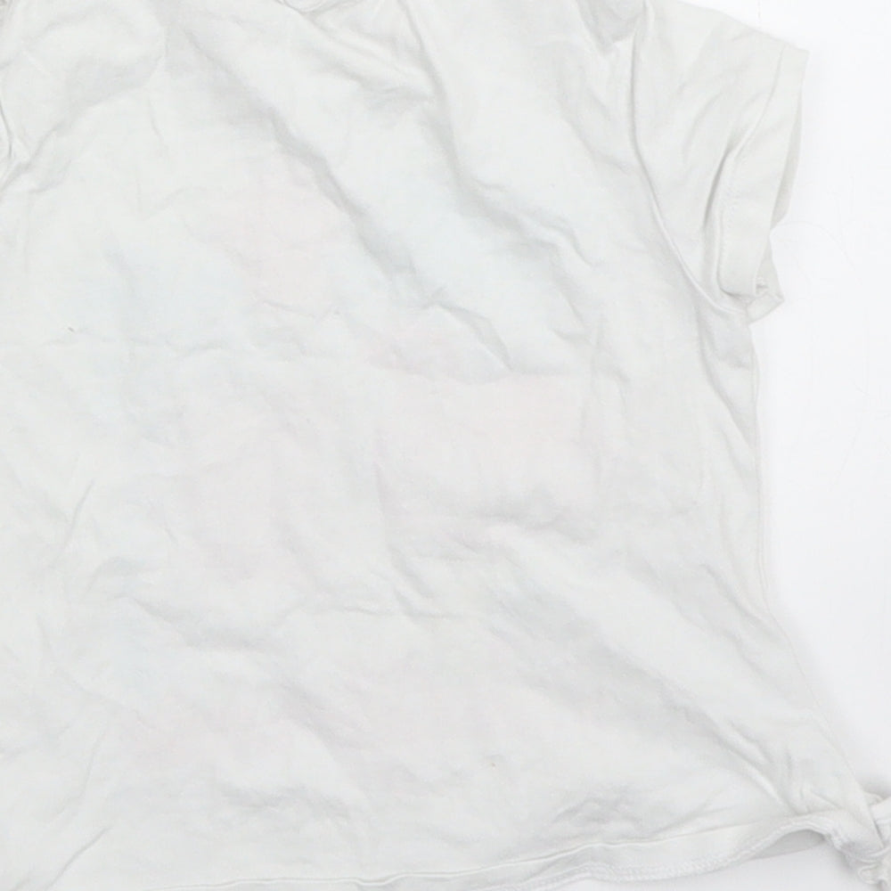 F&F Girls White   Basic T-Shirt Size 2-3 Years  - Peppa Pig