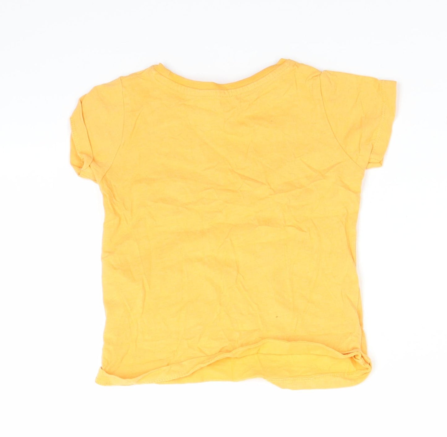 Nutmeg Baby Orange   Basic T-Shirt Size 18-24 Months