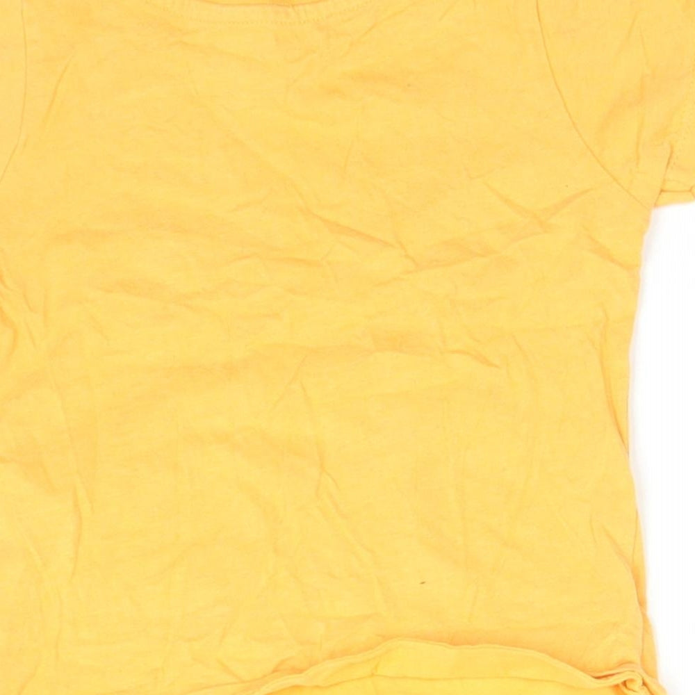 Nutmeg Baby Orange   Basic T-Shirt Size 18-24 Months