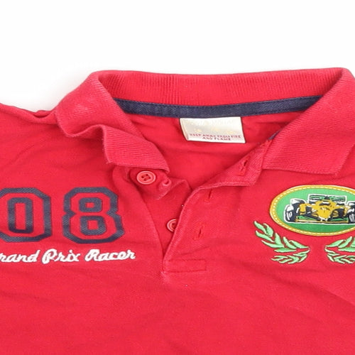 Morvis Mouse Baby Red   Basic Polo Size 18-24 Months  - F1
