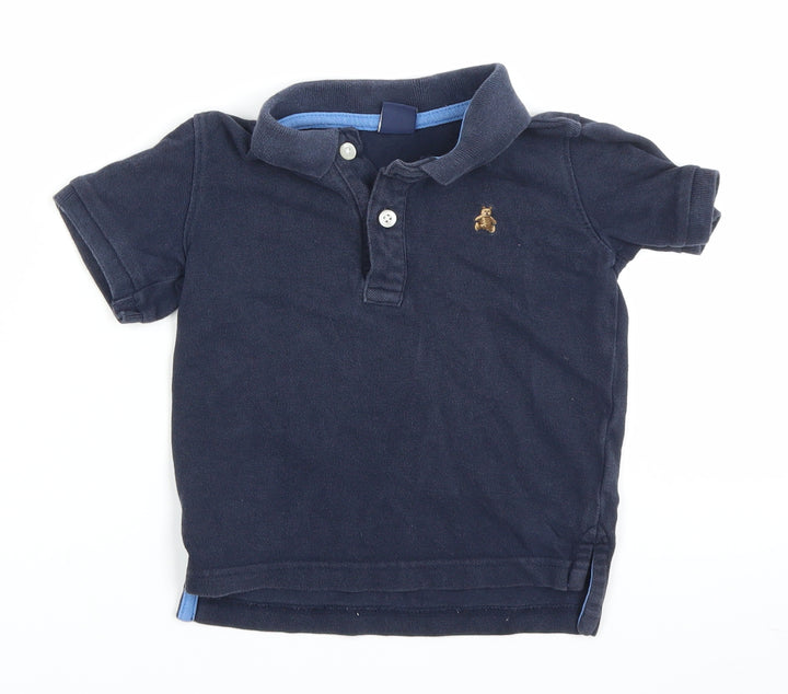 Gap Baby Blue Basic Polo Size 24 Months