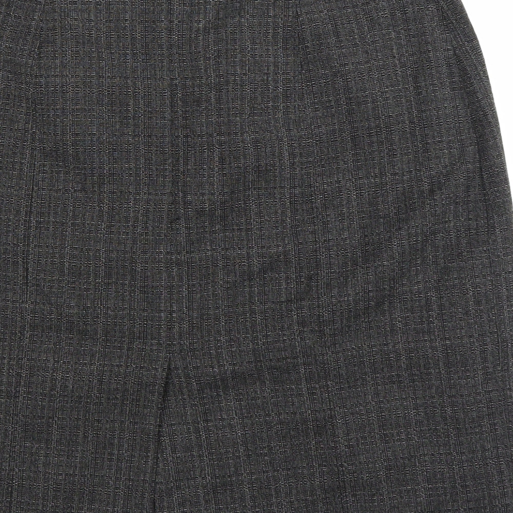 The Collection Womens Grey   Straight & Pencil Skirt Size 14