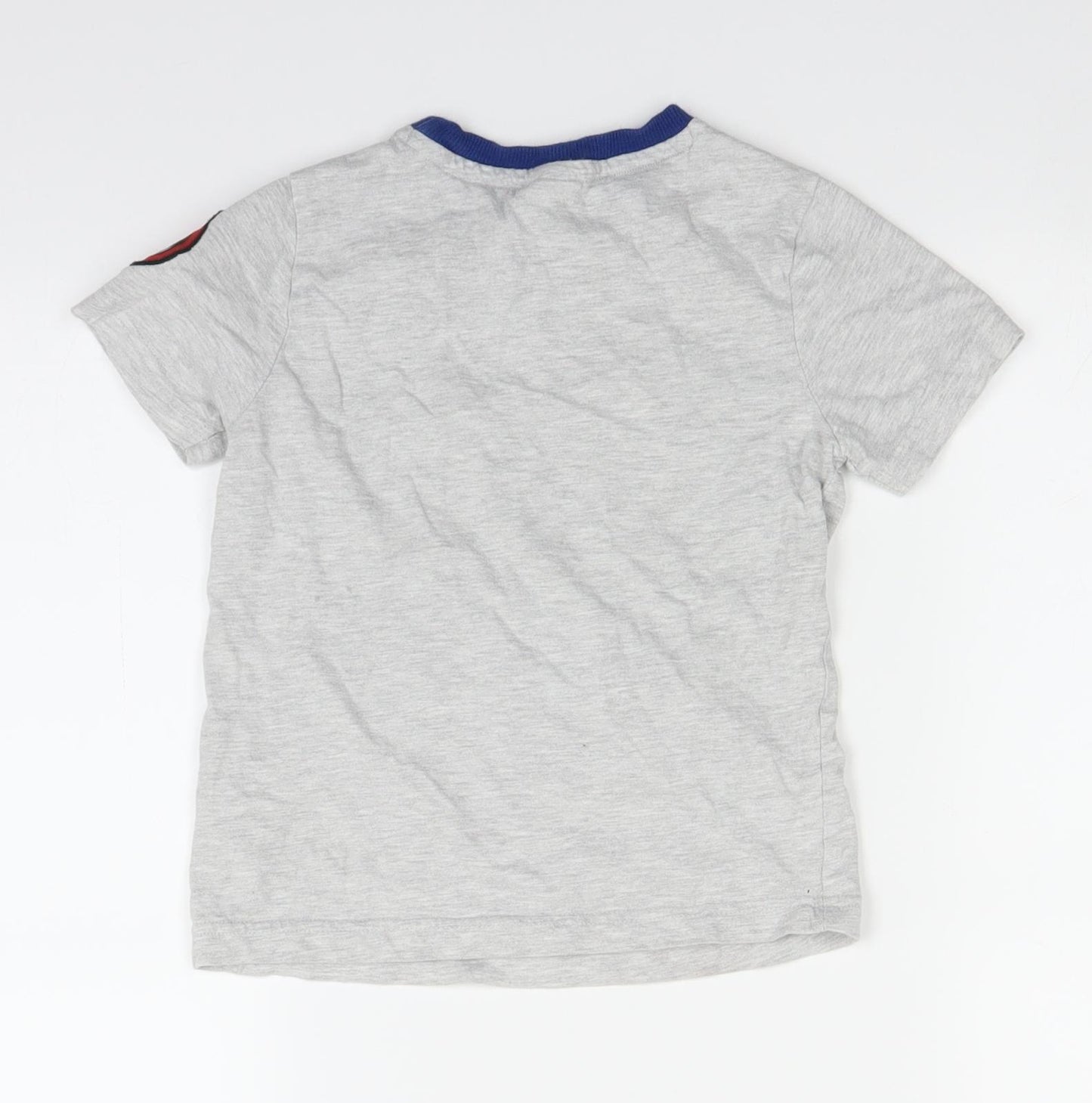 Marvel Boys White   Basic T-Shirt Size 5-6 Years  - Marvel Avengers