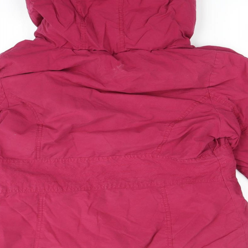 Bench Womens Pink   Parka Coat Size L