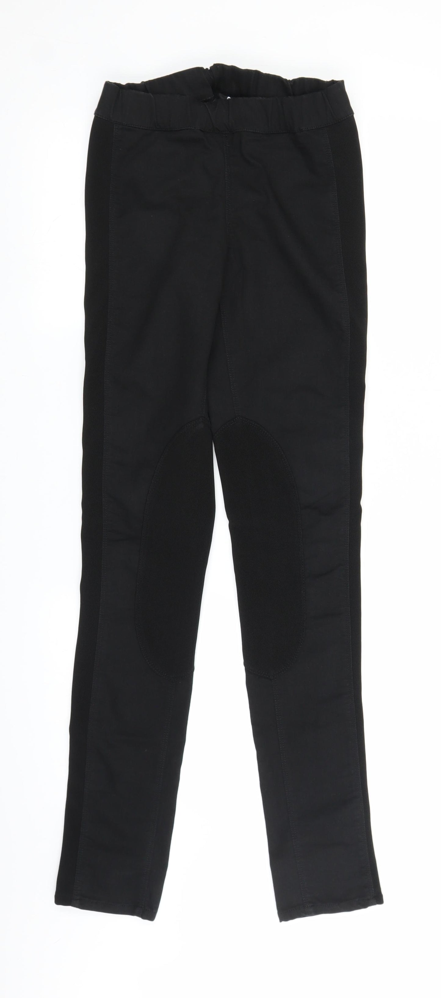 H&M Womens Black   Trousers  Size 10 L31 in