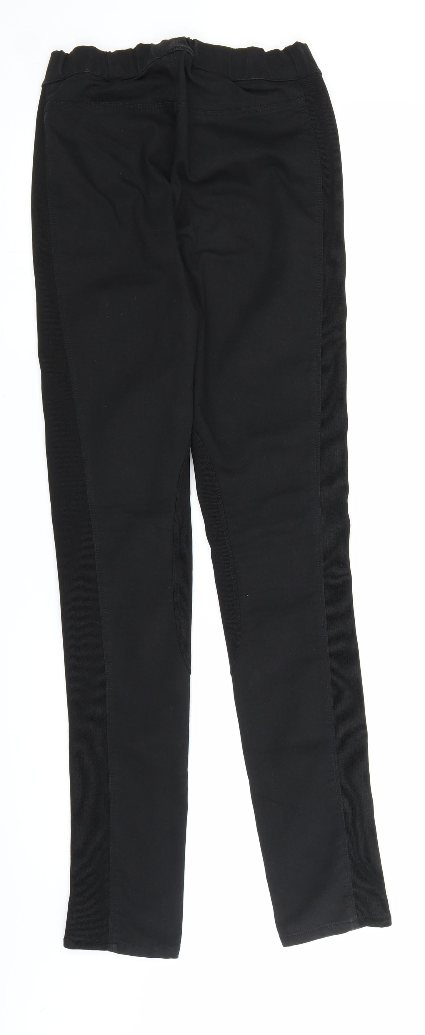 H&M Womens Black   Trousers  Size 10 L31 in