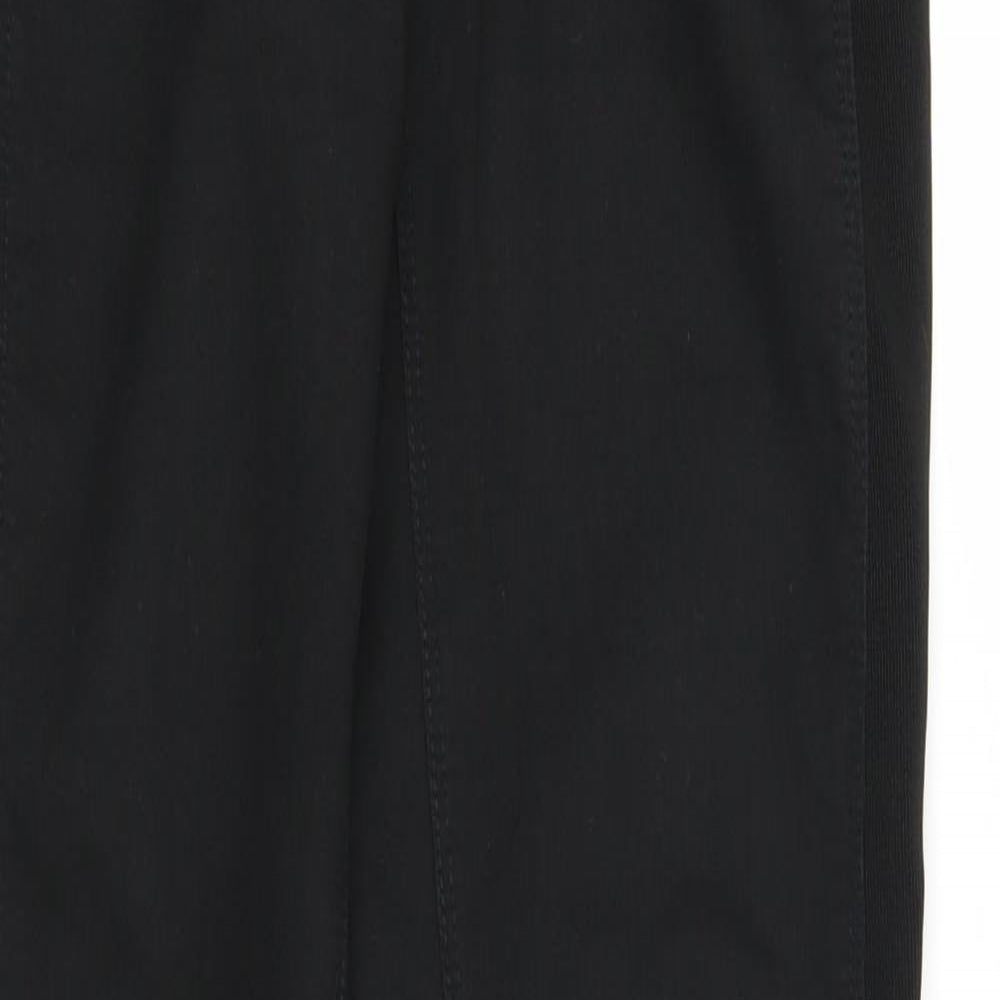 H&M Womens Black   Trousers  Size 10 L31 in