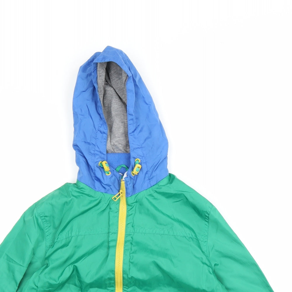 Marks and Spencer Boys Green   Jacket Coat Size 9-10 Years