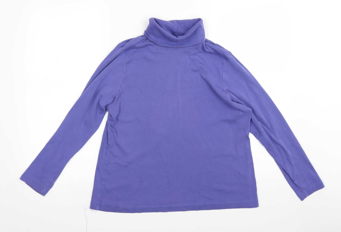 Being Casual Womens Purple   Pullover Jumper Size 20