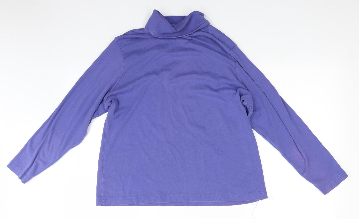 Being Casual Womens Purple   Pullover Jumper Size 20
