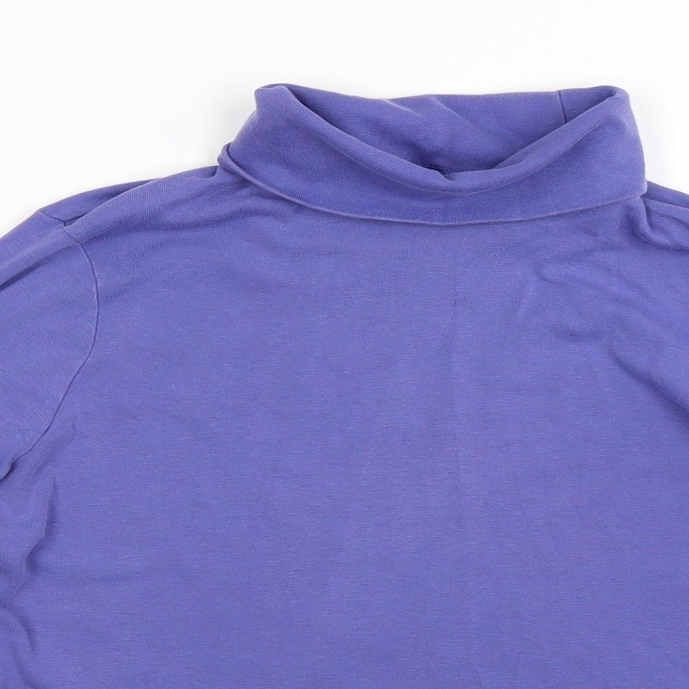 Being Casual Womens Purple   Pullover Jumper Size 20