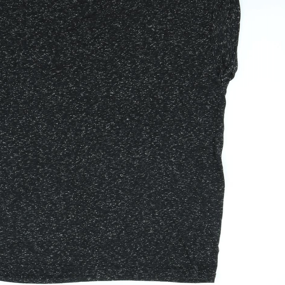Disney Womens Grey   Basic T-Shirt Size 10  - Tinkerbell