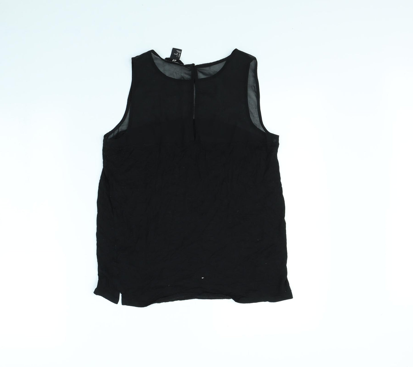 H&M Womens Black   Basic T-Shirt Size S