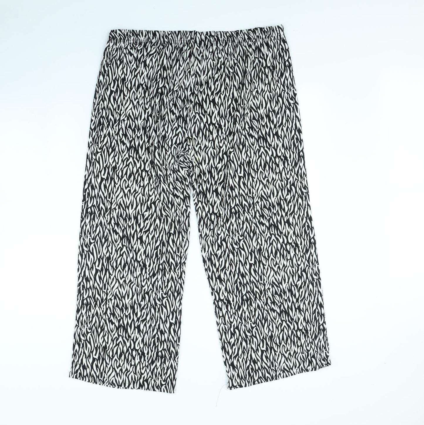 Preworn Womens Black   Trousers  Size 24 L24 in