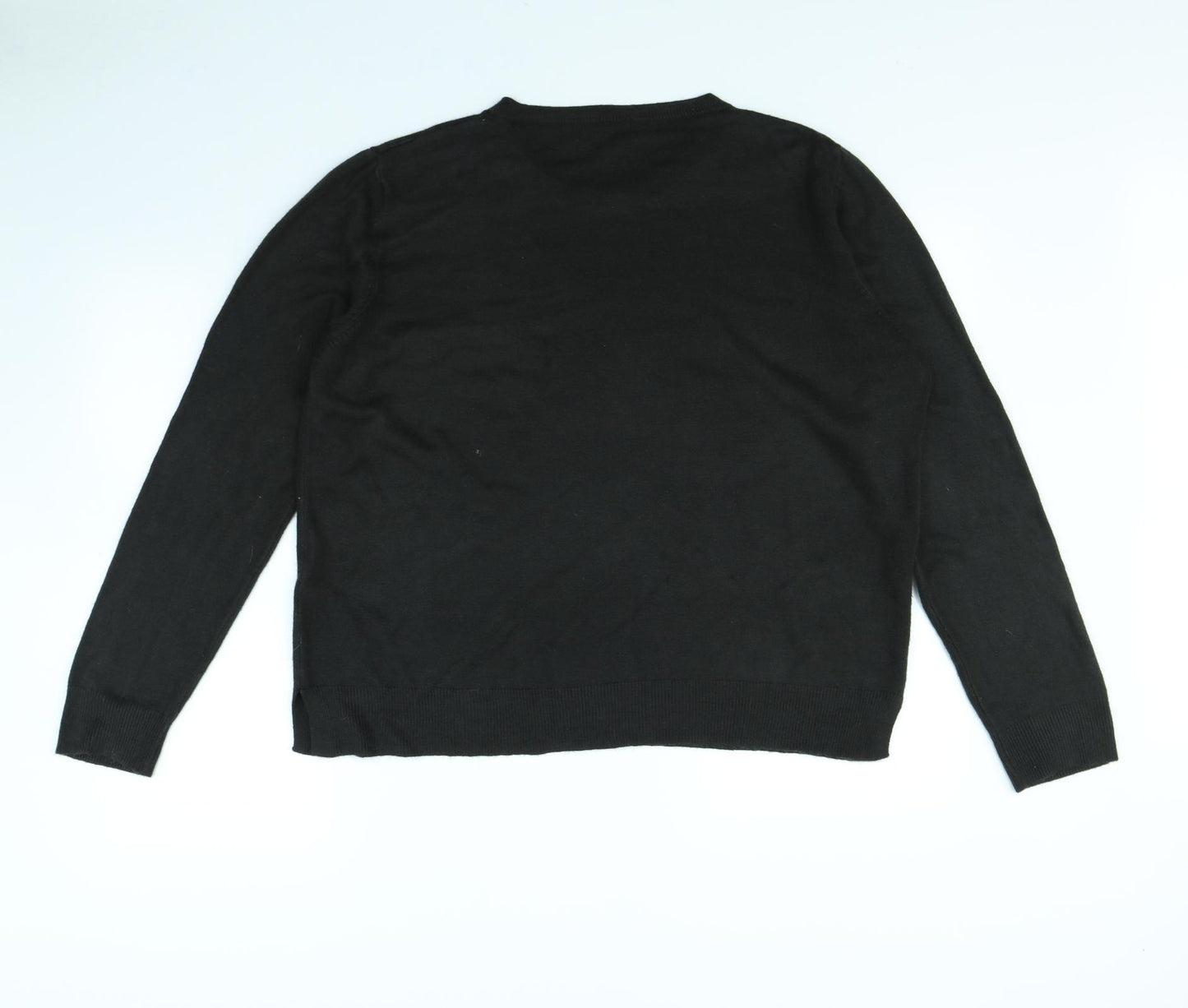 m&s Womens Red   Pullover Jumper Size 20