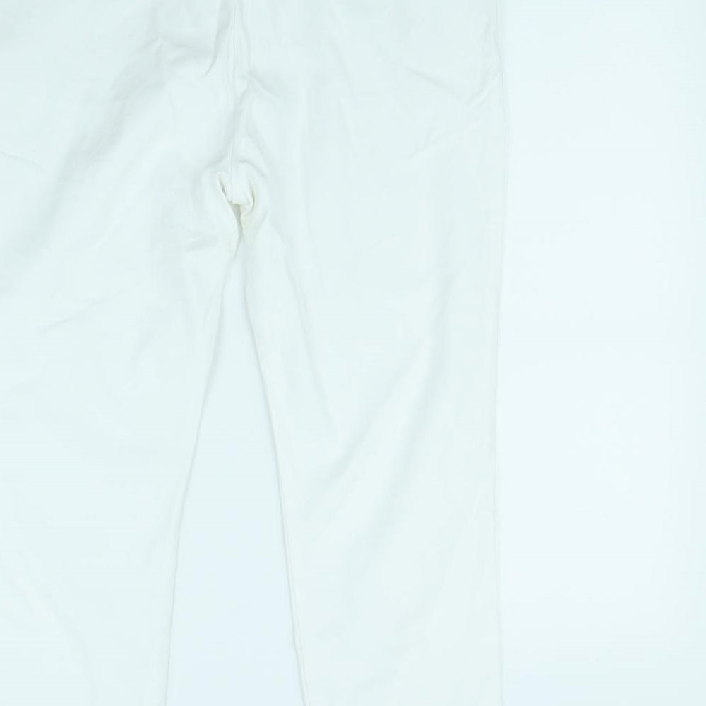 F&F Womens White   Straight Jeans Size 16 L29 in