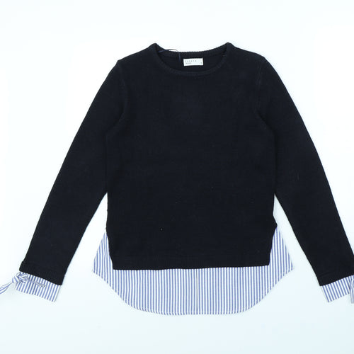 Papaya Womens Blue   Pullover Jumper Size 8