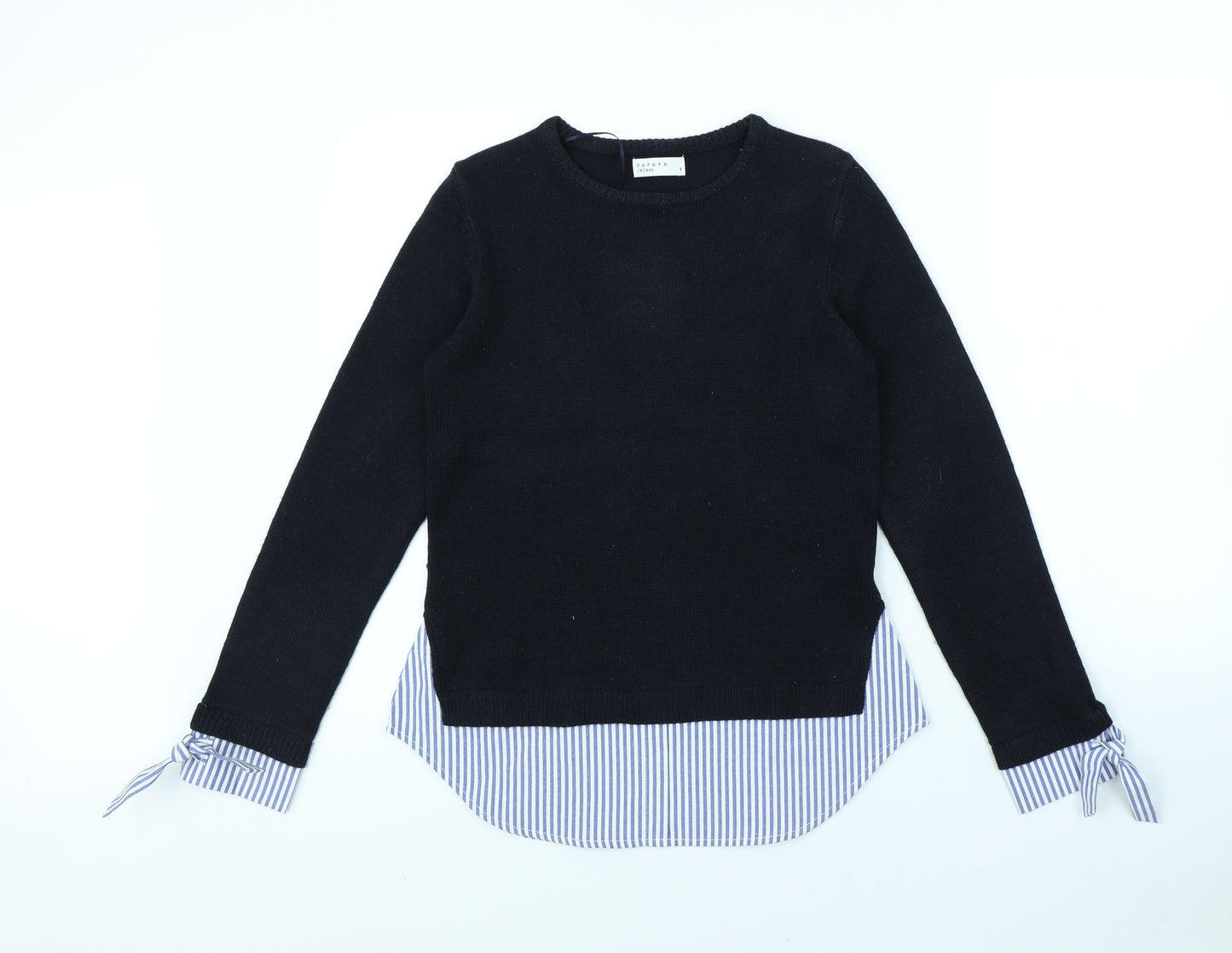 Papaya Womens Blue   Pullover Jumper Size 8