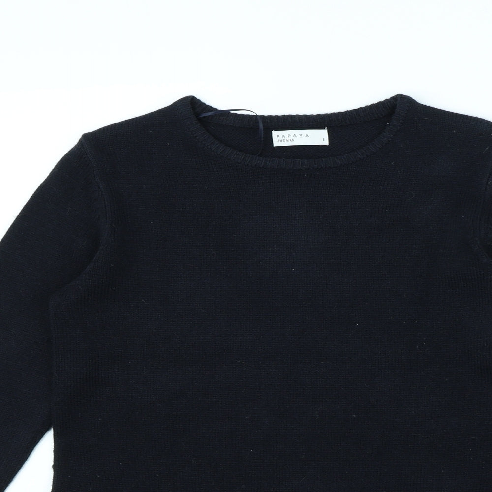 Papaya Womens Blue   Pullover Jumper Size 8