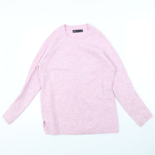 m&s Womens Pink   Pullover Jumper Size XS