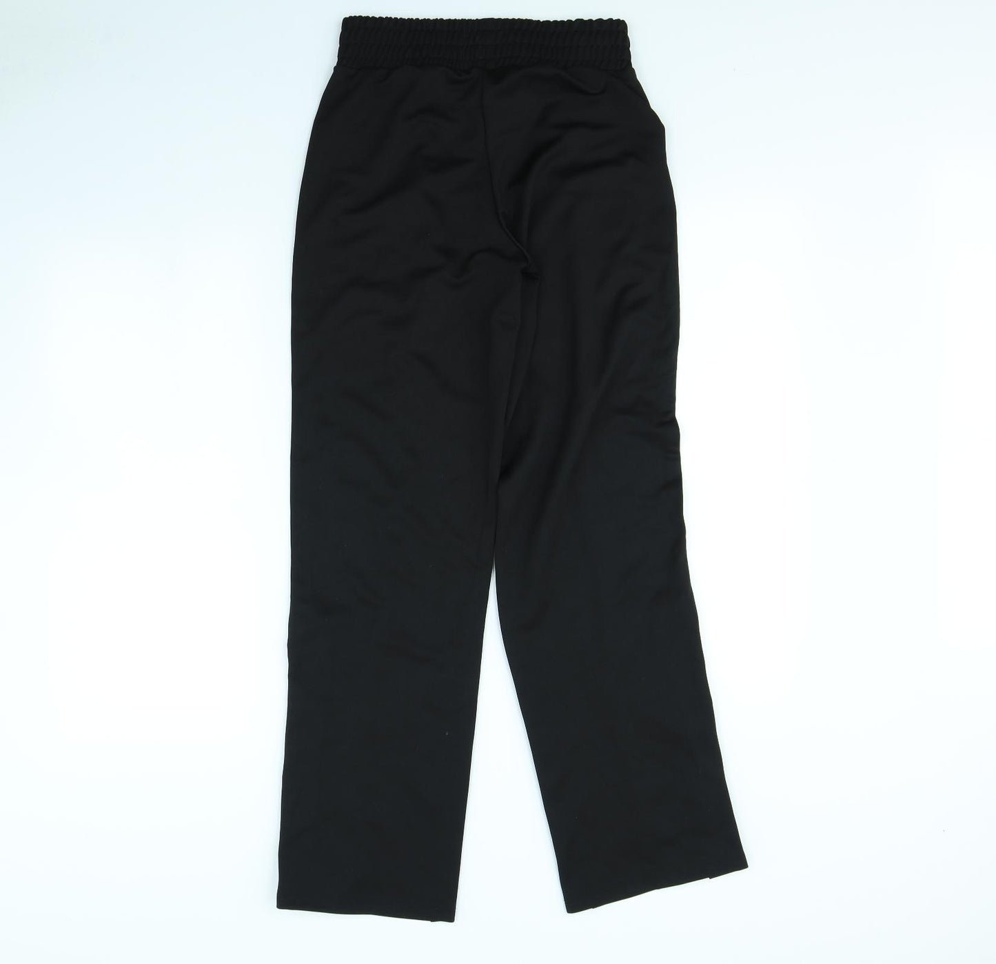 Primark Womens Black   Trousers  Size XS L28 in - popper leg close detail