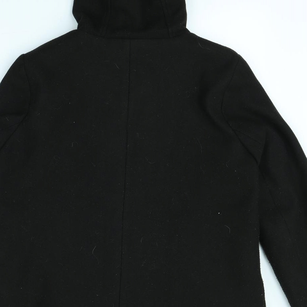 Primark Womens Black   Overcoat Coat Size 12
