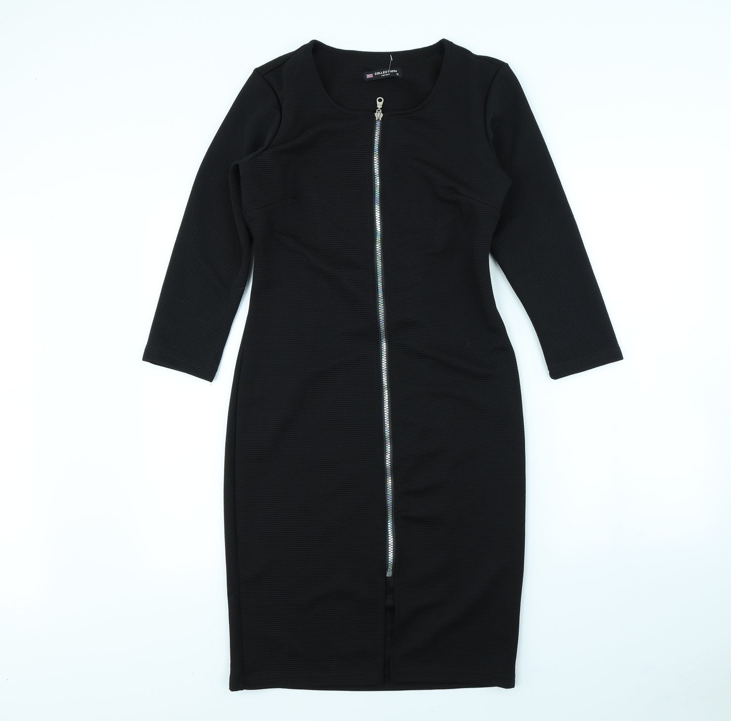 Collection London Womens Black   Pencil Dress  Size 10