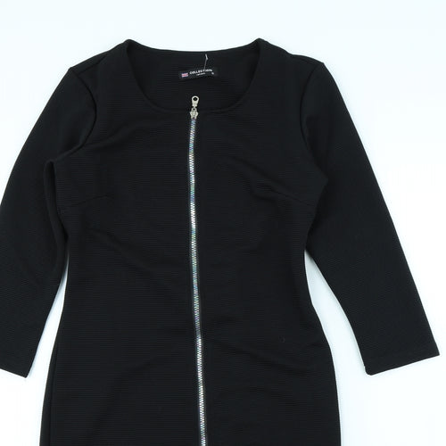 Collection London Womens Black   Pencil Dress  Size 10