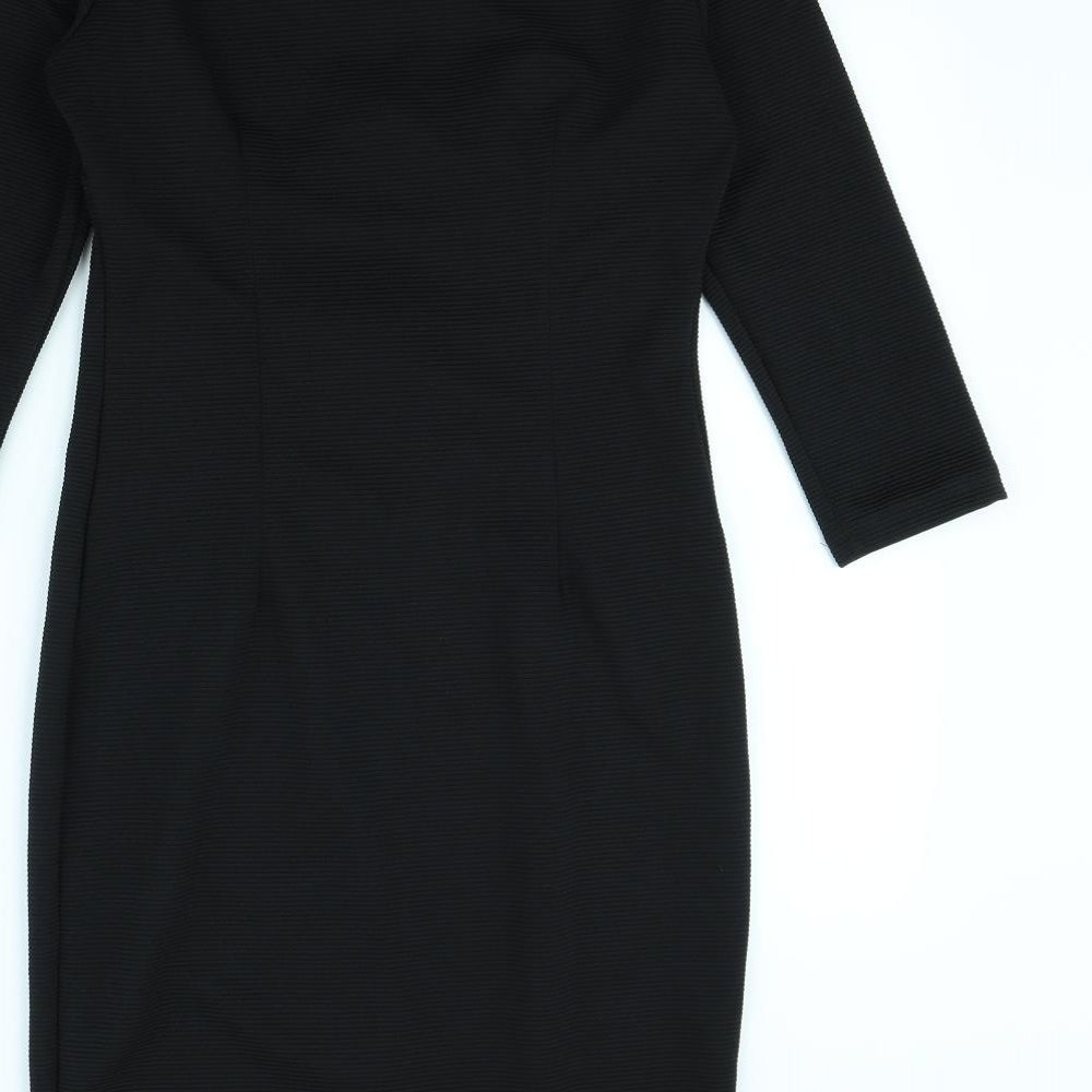 Collection London Womens Black   Pencil Dress  Size 10