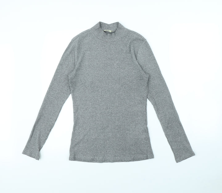 Oasis Womens Grey Pullover Jumper Size M