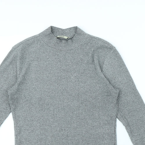 Oasis Womens Grey   Pullover Jumper Size M