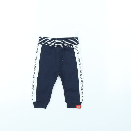 Dirkje Boys Blue   Jogger Trousers Size 6-9 Months