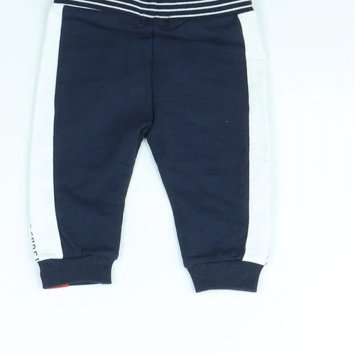 Dirkje Boys Blue   Jogger Trousers Size 6-9 Months
