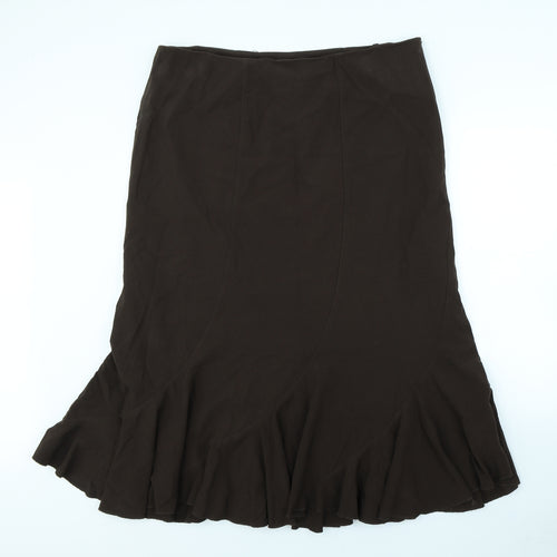Florence + Fred  Womens Brown   Flare Skirt Size 40 in