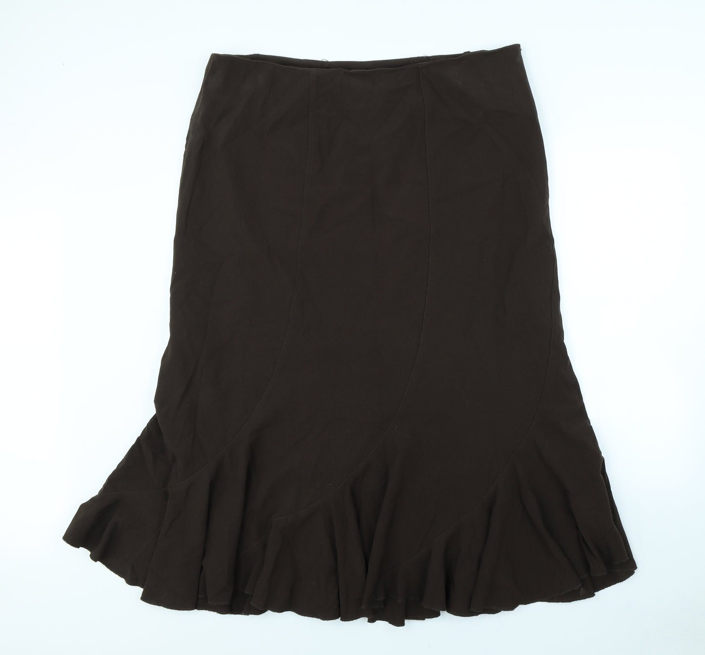 Florence + Fred  Womens Brown   Flare Skirt Size 40 in