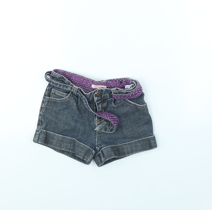 Blue Zoo Girls Blue   Cut-Off Shorts Size 6 Years