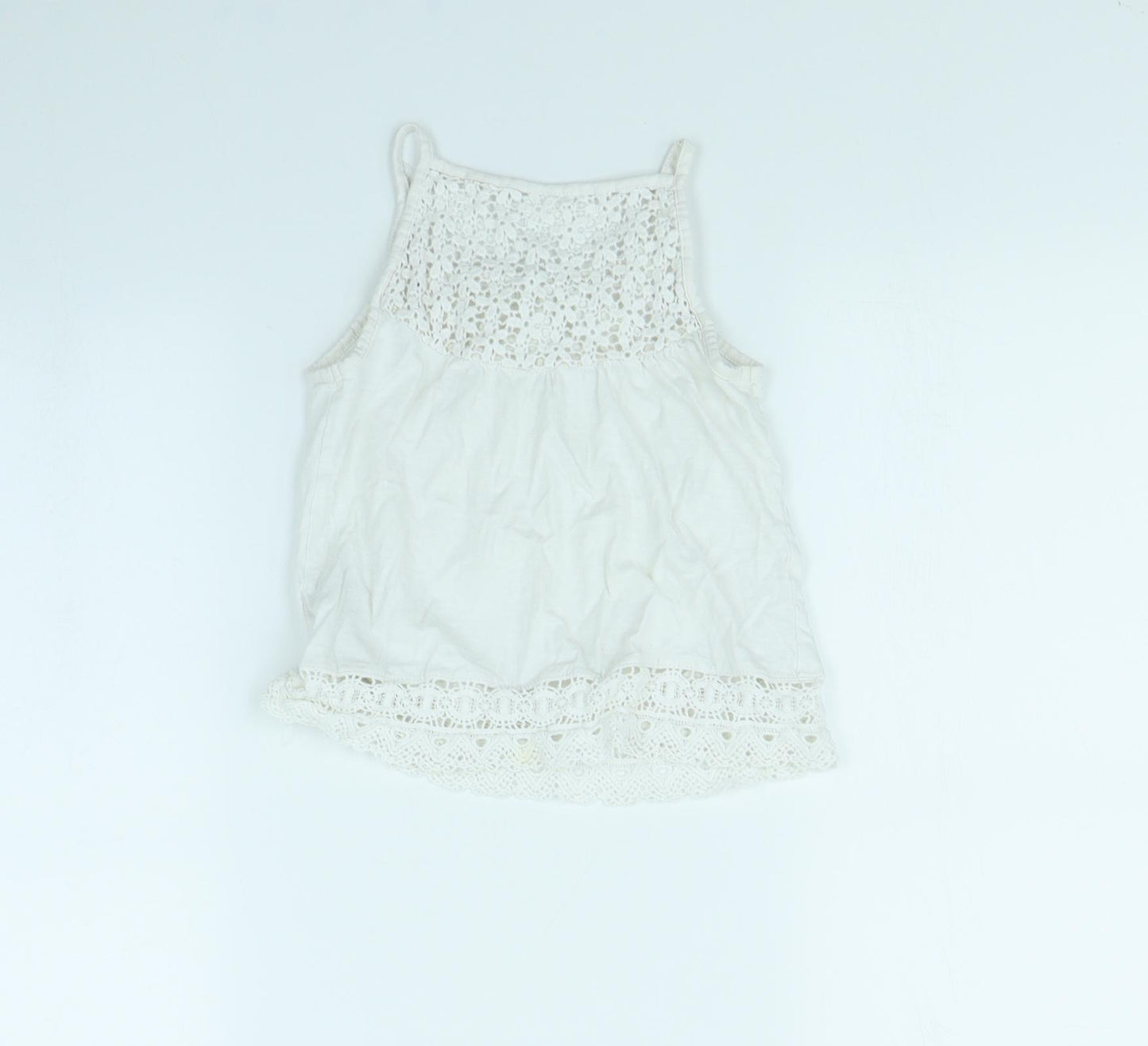 NEXT Girls White   Basic Tank Size 6 Years