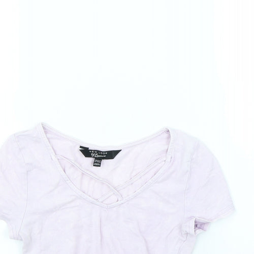 New Look Girls Purple   Basic Tank Size 12 Years