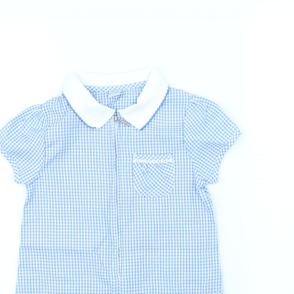 TU Girls Blue   Fit & Flare  Size 5 Years  - School