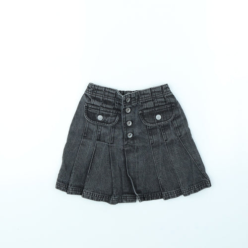 NEXT Girls Grey   Flare Skirt Size 6 Years
