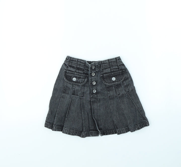 NEXT Girls Grey   Flare Skirt Size 6 Years