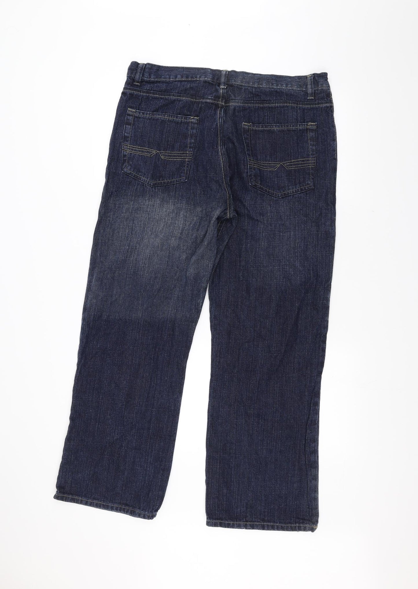 UrbanSpirit Mens Blue  Denim Straight Jeans Size 36 L29 in