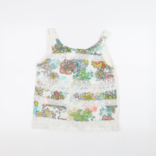 NEXT Womens White   Basic T-Shirt Size 10