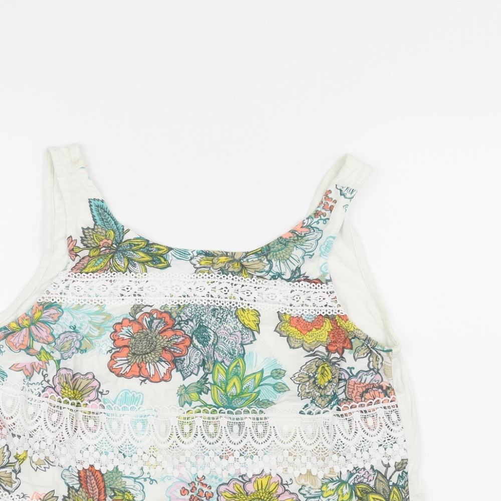 NEXT Womens White   Basic T-Shirt Size 10