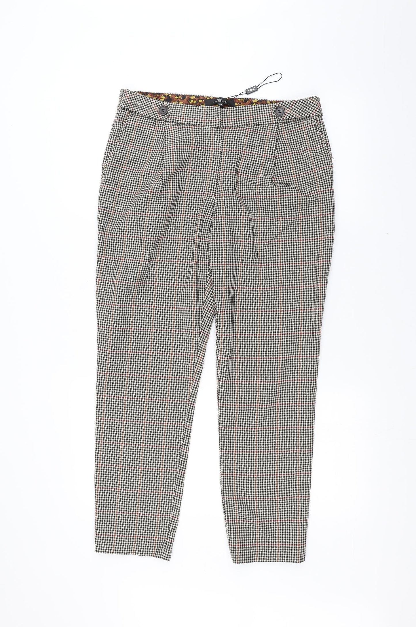 NEXT Womens Brown   Trousers  Size 10 L24 in
