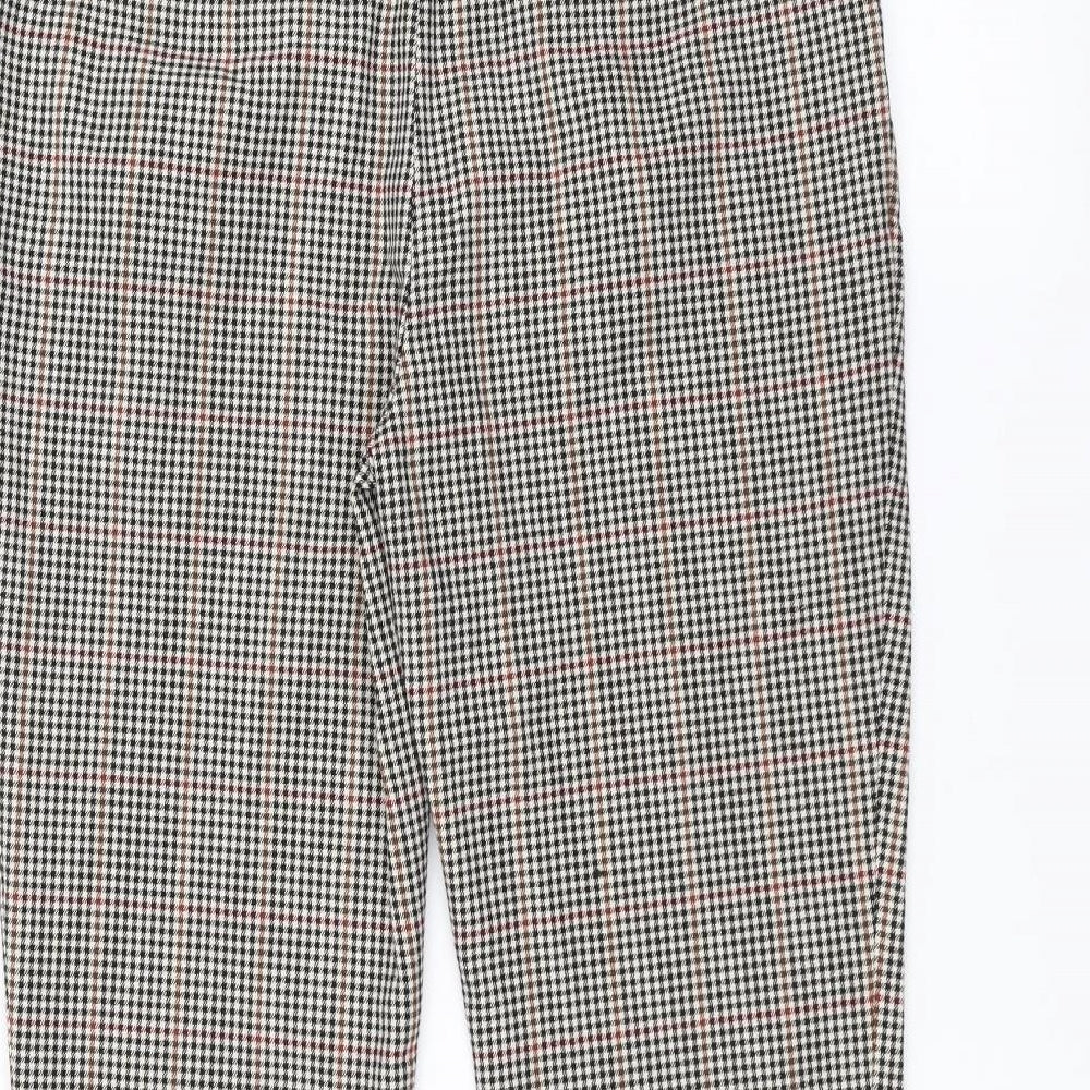 NEXT Womens Brown   Trousers  Size 10 L24 in